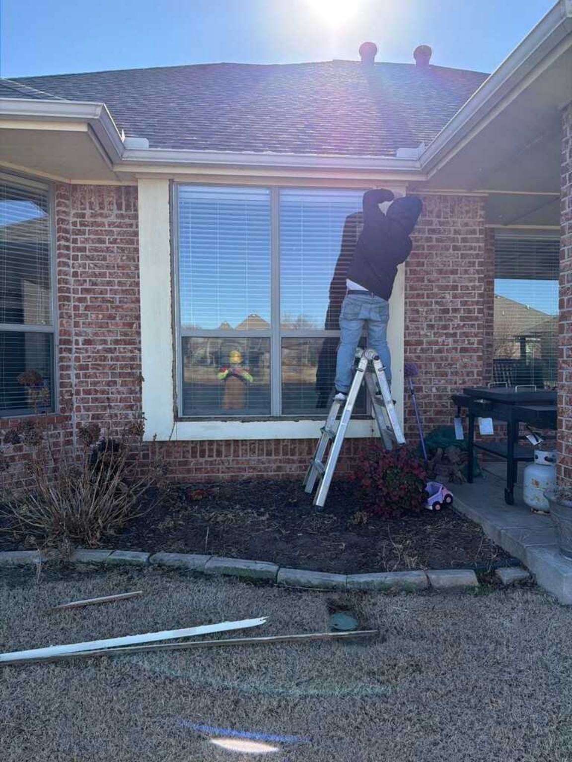 Exterior trim and handyman repair by Total Home Care